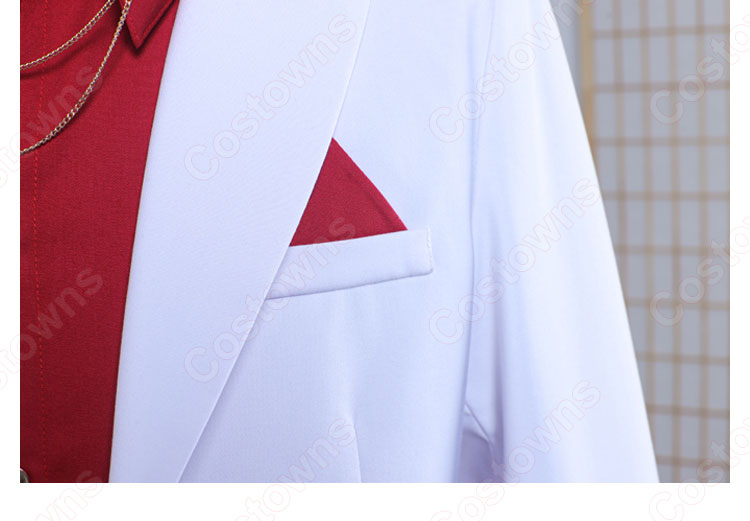 VTuber Vox Akuma (ヴォックス・アクマ) コスプレ衣装 コスプレウィッグ 『にじさんじ』 バーチャルアイドル cosplay 仮装 変装-9