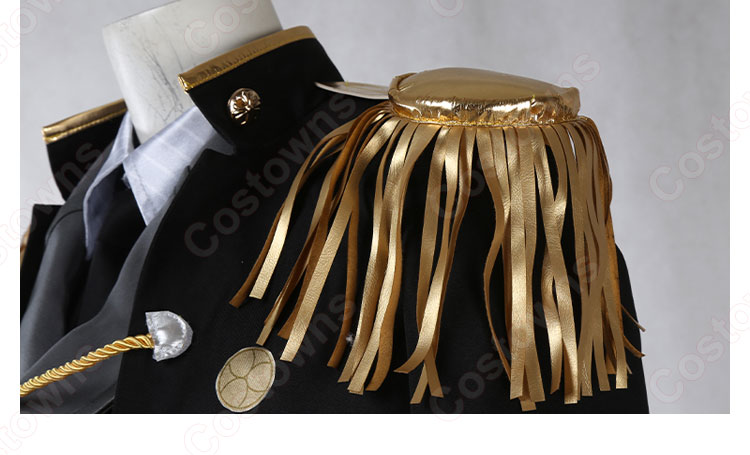 にじさんじ 渋谷ハジメ(しぶやはじめ) 軍服 コスプレ衣装-10