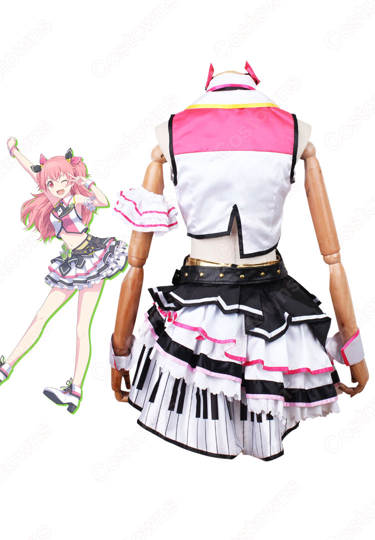 MORE MORE JUMP! 桃井愛莉（ももいあいり） コスプレ衣装 『プロジェクトセカイ カラフルステージ！ feat. 初音ミク』  cosplay 仮装 変装 - Costowns