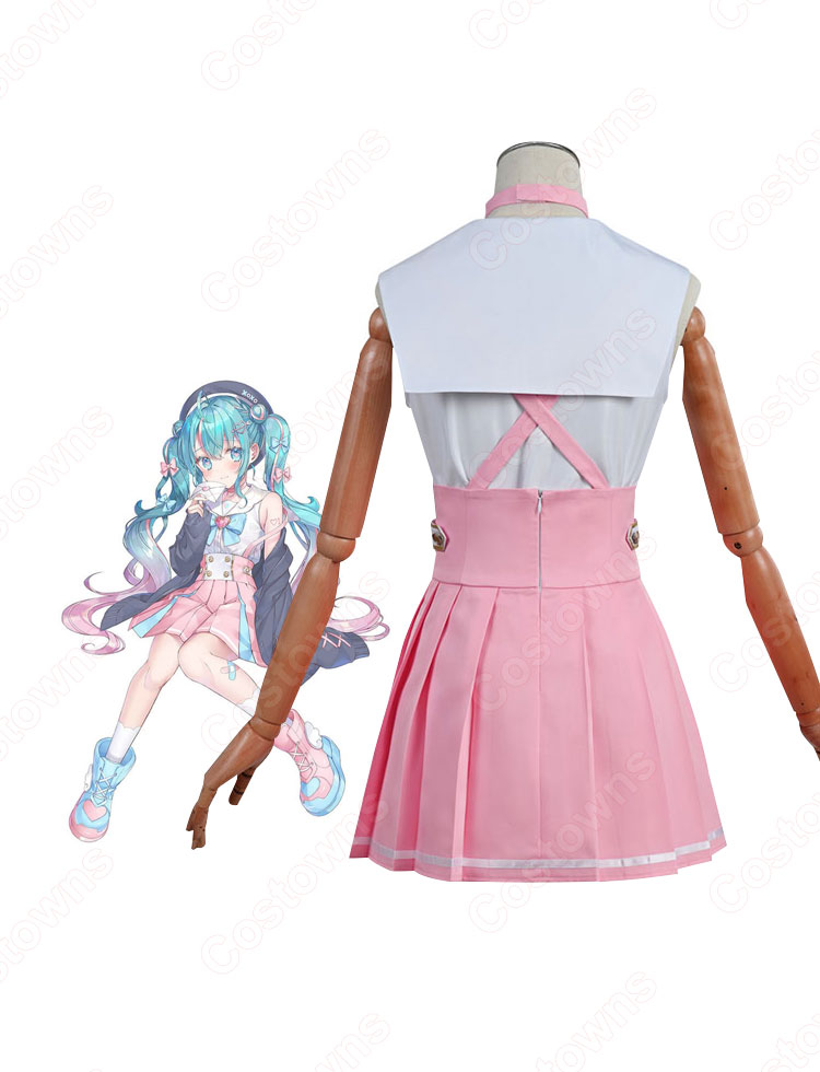 初音ミク（はつね ミク） セーラー服 コスプレ衣装-8