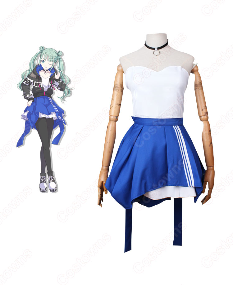 Amazon.co.jp: [DFRIZ] コスプレ 衣装 初音ミク Vivid BAD SQUAD