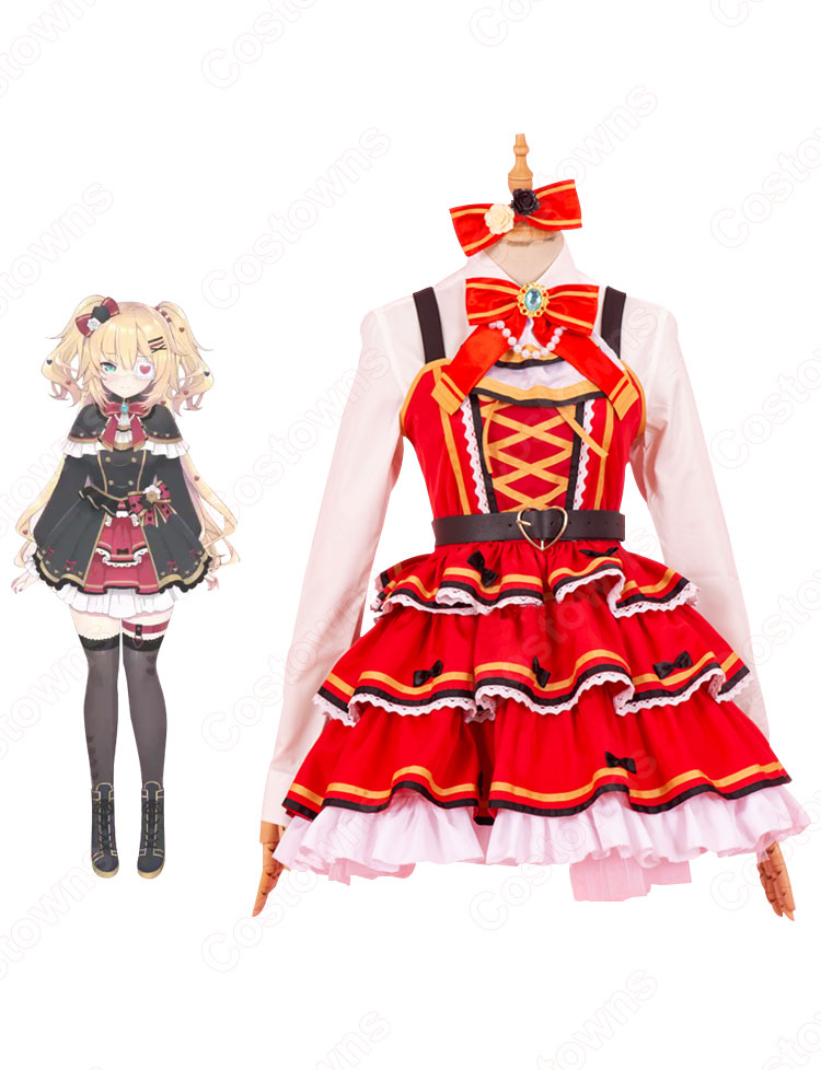 Amazon.co.jp: ホロライブ VTuber 赤井はあと アイドル コスプレ