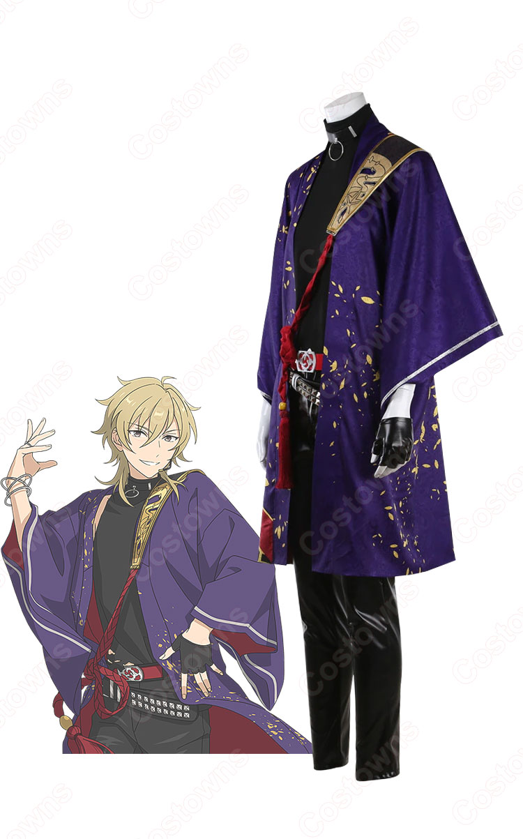 あんスタ 温故知新／継承の御前試合 コスプレ衣装 『あんさんぶるスターズ！！』 [付き合い試合]羽風薫（はかぜかおる） [力比べの試合]大神晃牙（おおがみこうが） [勝負の試合]乙狩アドニス（おとがりあどにす） cosplay 仮装 変装-2