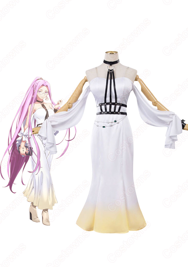 FGO メドゥーサ ドレス コスプレ衣装 劇場版「Fate/stay night [Heaven's Feel]」「フィナーレ」 ライダー cosplay 仮装 変装-1