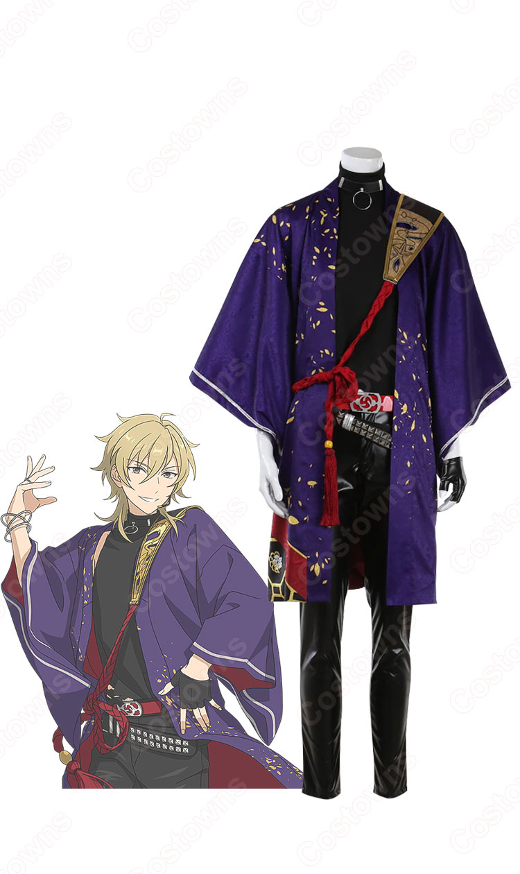 あんスタ 温故知新／継承の御前試合 コスプレ衣装 『あんさんぶるスターズ！！』 [付き合い試合]羽風薫（はかぜかおる） [力比べの試合]大神晃牙（おおがみこうが） [勝負の試合]乙狩アドニス（おとがりあどにす） cosplay 仮装 変装-1