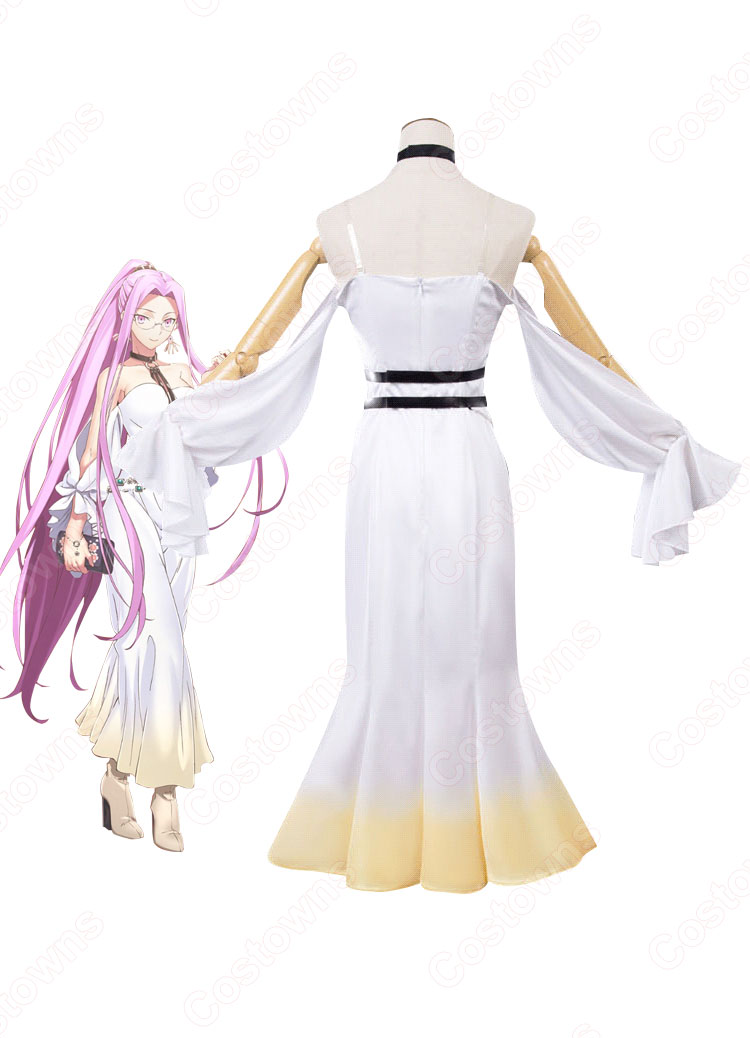 FGO メドゥーサ ドレス コスプレ衣装 劇場版「Fate/stay night [Heaven's Feel]」「フィナーレ」 ライダー cosplay 仮装 変装-3