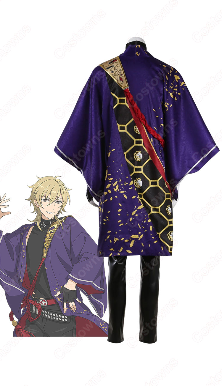 あんスタ 温故知新／継承の御前試合 コスプレ衣装 『あんさんぶるスターズ！！』 [付き合い試合]羽風薫（はかぜかおる） [力比べの試合]大神晃牙（おおがみこうが） [勝負の試合]乙狩アドニス（おとがりあどにす） cosplay 仮装 変装-4