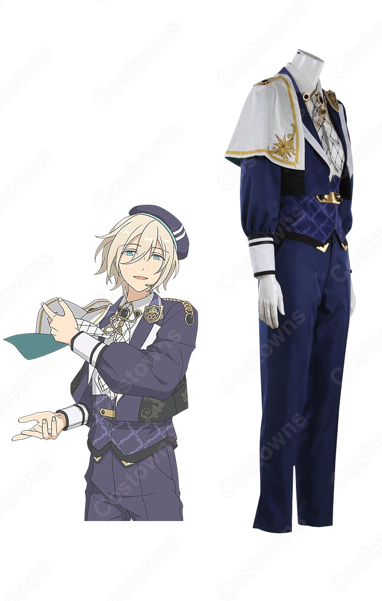 あんスタ 『SS』編／6th Stageサンクチュアリ コスプレ衣装 『あんさんぶるスターズ！！』 戸惑いサンクチュアリ]姫宮桃李（ひめみやとうり） [実現サンクチュアリ]天祥院英智（てんしょういんえいち） [進行サンクチュアリ]伏見弓弦（ふしみゆづる） cosplay 仮装 変装-3