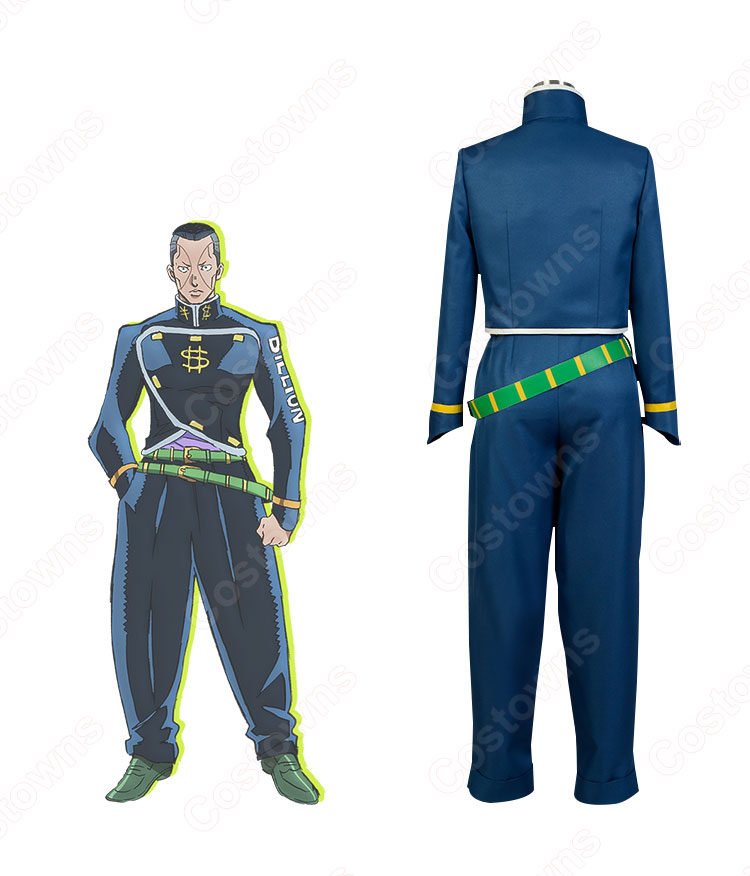 ジョジョ4部 虹村億泰(にじむらおくやす) コスプレ衣装 『ジョジョの奇妙な冒険 ダイヤモンドは砕けない』 cosplay 仮装 変装-3