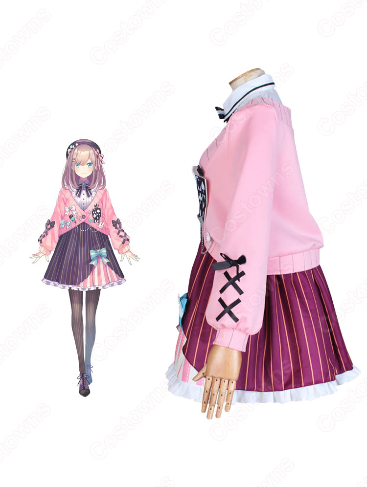 にじさんじ 鈴原るる(すずはらるる) 日常服 コスプレ衣装 バーチャルライバー バーチャルアイドル衣装-2