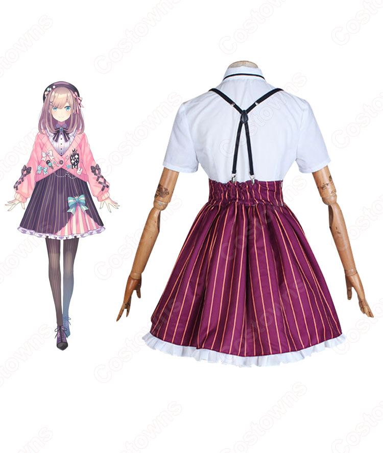 にじさんじ 鈴原るる(すずはらるる) 日常服 コスプレ衣装 バーチャルライバー バーチャルアイドル衣装 - Costowns