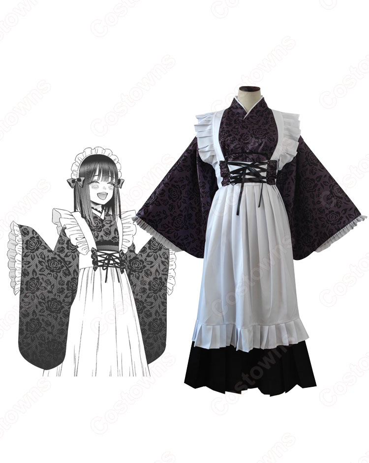 着せ恋 喜多川海夢(きたがわまりん) メイド服 コスプレ衣装『その着せ替え人形は恋をする』(そのビスク・ドールはこいをする) cosplay 仮装 変装-1