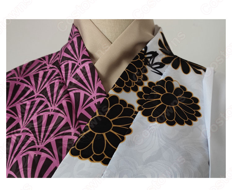 にじさんじ Luxiem Shu Yamino (闇ノシュウ) 新年 和服 コスプレ衣装 Vtuber 「ニューイヤーボイス2022」バーチャルライバー 衣装 cosplay 仮装 変装-4