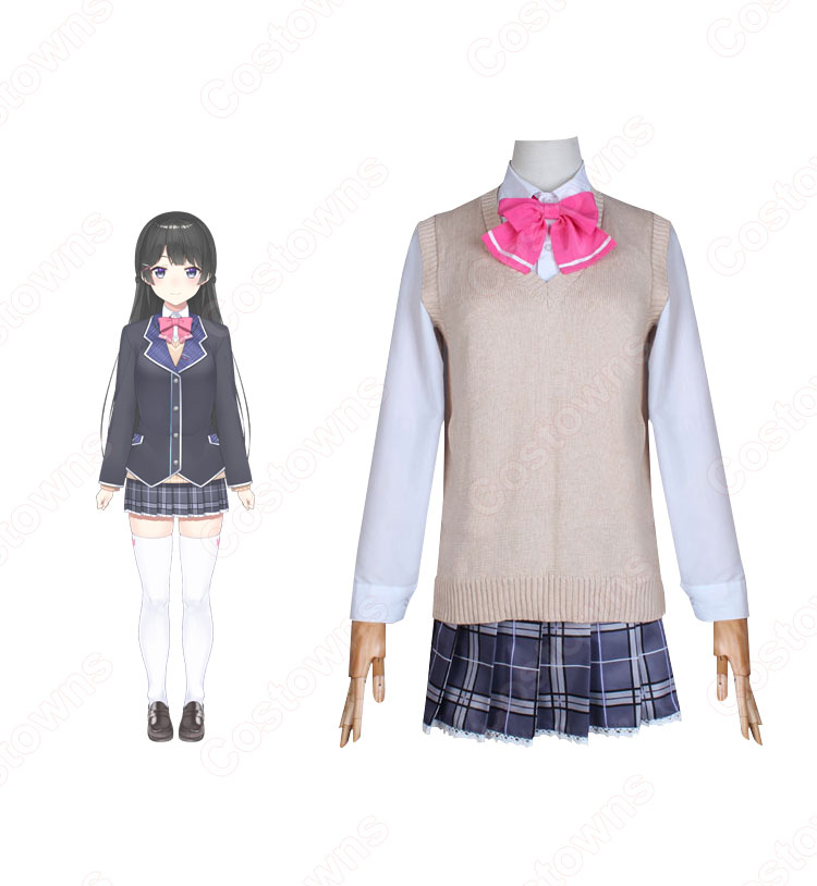 にじさんじ 月ノ美兎（つきのみと） 制服 コスプレ衣装