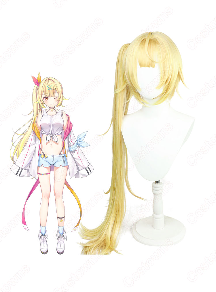にじさんじ 星川サラ (ほしかわさら) コスプレウィッグ バーチャルアイドル バーチャルライバー 耐熱かつら cosplay wig 通販-3