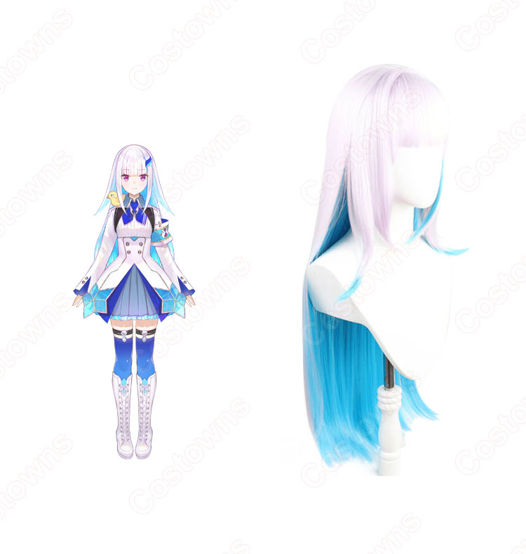 にじさんじ リゼ・ヘルエスタ (りぜへるえすた) コスプレウィッグ バーチャルアイドル 耐熱かつら cosplay wig 通販-4