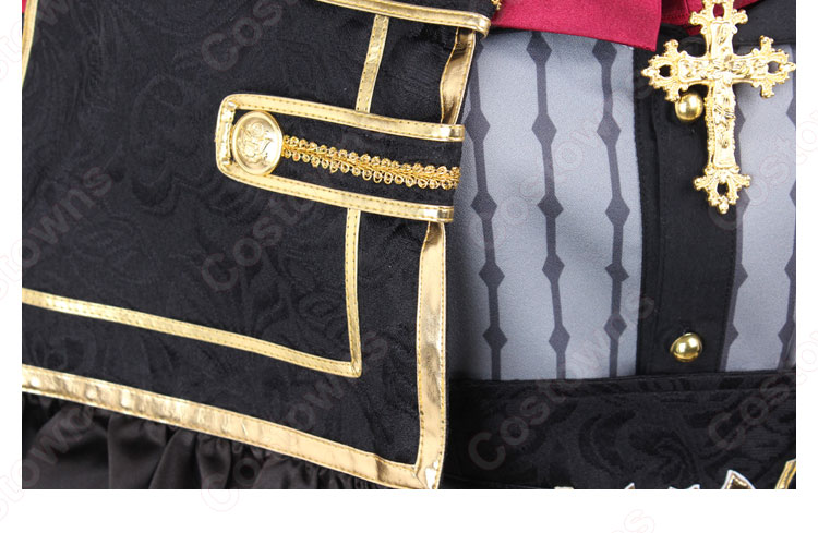 にじさんじ 葛葉(くずは) 女体化 サーニャ コスプレ衣装 VTuber バーチャルライバー cosplay 仮装 変装-8