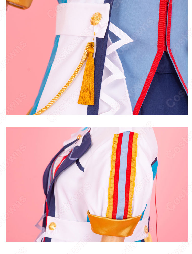 にじさんじ リゼ・ヘルエスタ (りぜへるえすた) 新衣装 コスプレ衣装 バーチャルライバー cosplay 仮装 変装-8