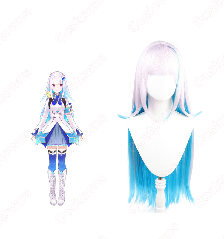 にじさんじ リゼ・ヘルエスタ (りぜへるえすた) コスプレウィッグ バーチャルアイドル 耐熱かつら cosplay wig 通販-2
