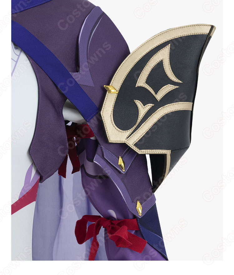 薄櫻が綻ぶ時 雷電将軍(らいでんしょうぐん) 禍津御建鳴神命 コスプレ衣装 『原神』(げんしん) 夢想楽土の結末 cosplay 仮装 変装-6