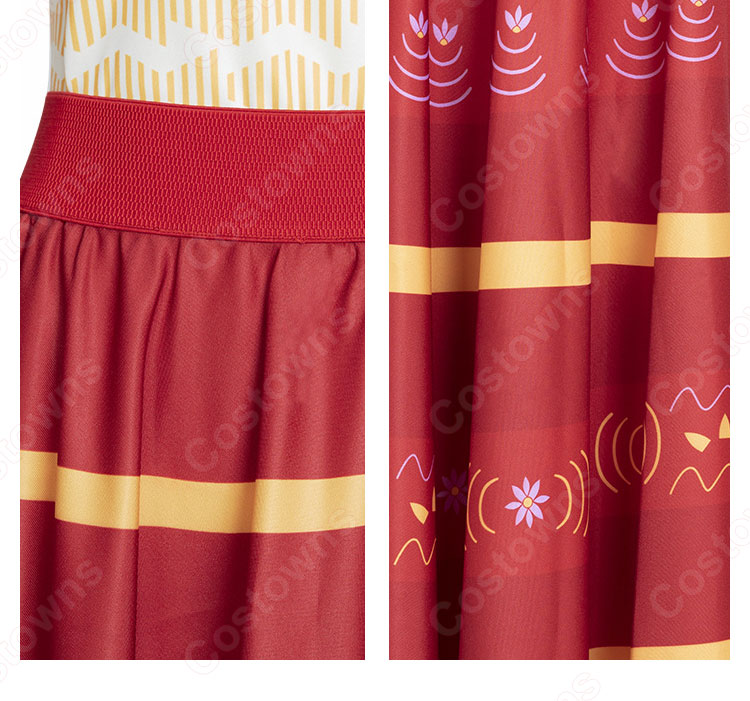 Encanto ドロレス・マドリガル コスプレ衣装 『ミラベルと魔法だらけの家』(ミラベルとまほうだらけのいえ) ミラベルのいとこ 聴力の魔法 cosplay 仮装 変装-8