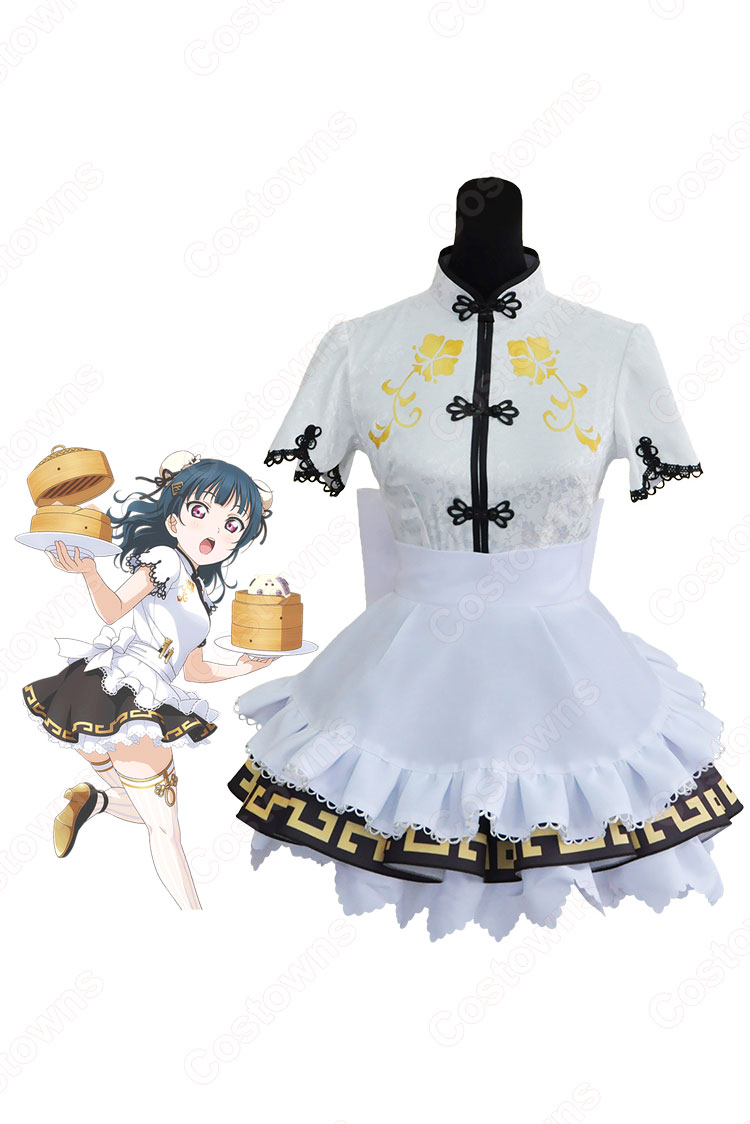 ラブライブ　サンシャイン　想いよひとつになれ　衣装　コスプレ　津島善子　ヨハネ Amazon.co.jp: 衣舞cos ラブライブ！サンシャイン！！想いよ