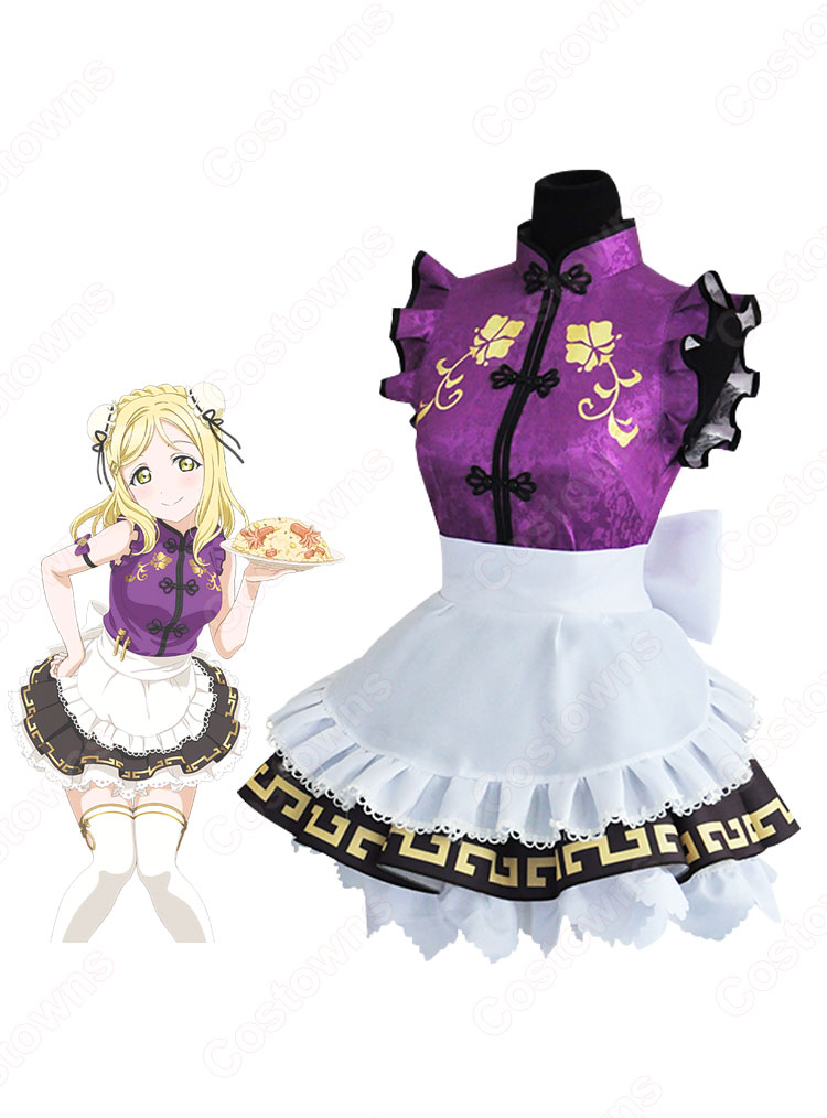 【ありす】Aqours 桜内梨子 スクフェス  チャイナ覚醒前 コスプレ ありす様専用】Aqours 桜内梨子 スクフェス チャイナ覚醒前