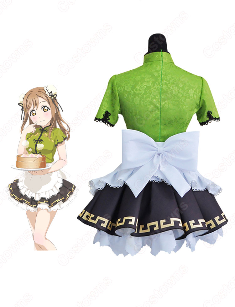 国木田花丸(くにきだはなまる) チャイナドレス編 魅惑だらけの中華街 覚醒前 コスプレ衣装 『ラブライブ!シリーズ』 チャイナドレス cosplay 仮装 変装-3