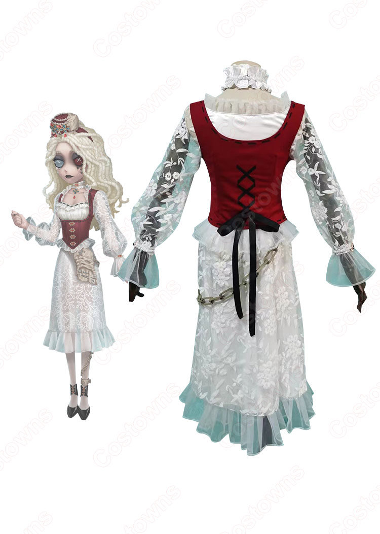 心理学者(エダ・メスマー) ホワイトデーテーマ衣装 ライラ コスプレ衣装 『IdentityV 第五人格』(アイデンティティファイブ だいごじんかく) cosplay 仮装 変装-5