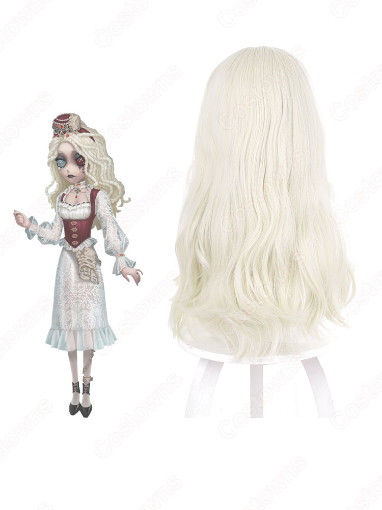 心理学者(エダ・メスマー) ホワイトデーテーマ ライラ コスプレウィッグ『IdentityV 第五人格』（アイデンティティファイブ だいごじんかく） サバイバー 耐熱かつら cosplay wig 通販-4