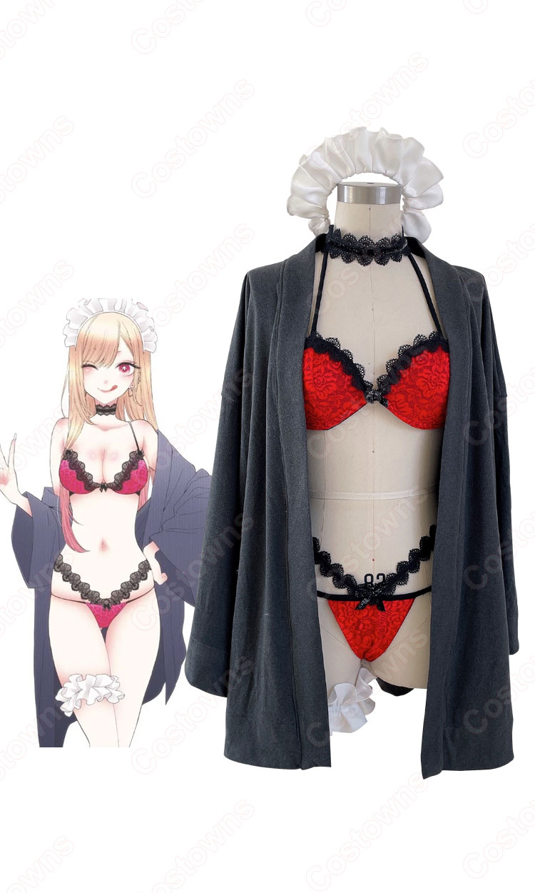 着せ恋 喜多川海夢（きたがわまりん）夏 ビキニ 水着 コスプレ衣装 『その着せ替え人形は恋をする』（そのビスク・ドールはこいをする） cosplay 仮装 変装-1