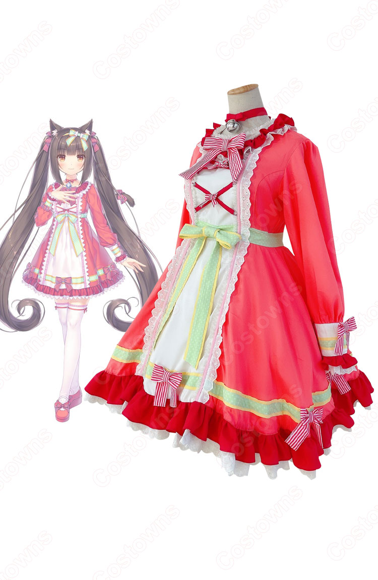 ネコぱら ショコラ バニラ 冬 コスプレ衣装-6