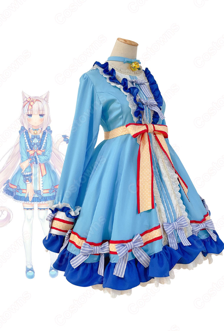 ネコぱら ショコラ バニラ 冬 コスプレ衣装-3