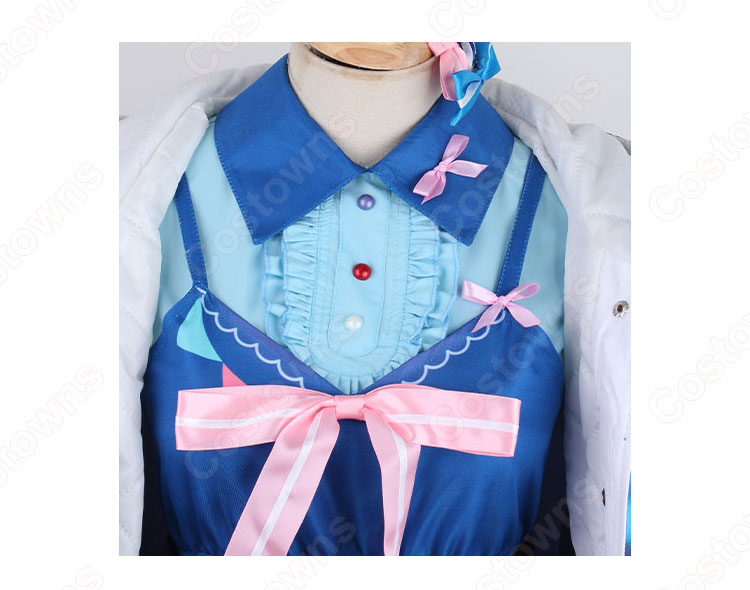 VTuber 鈴原るる(すずはらるる) 新衣装 コスプレ衣装 『にじさんじ』 バーチャルライバー cosplay 仮装 変装-8