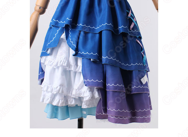 VTuber 鈴原るる(すずはらるる) 新衣装 コスプレ衣装 『にじさんじ』 バーチャルライバー cosplay 仮装 変装-12