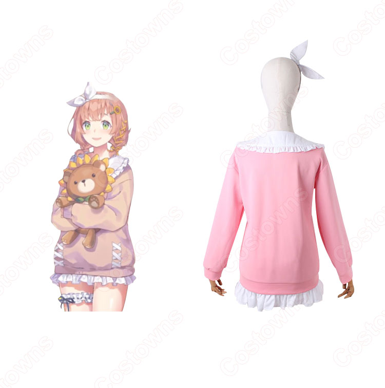 VTuber 本間ひまわり(ほんまひまわり) 新衣装 コスプレ衣装 『にじさんじ』 バーチャルライバー cosplay 仮装 変装-6