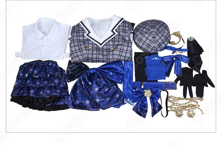 VTuber 星街すいせい(ほしまちすいせい) コスプレ衣装 hololive(ホロライブ) バーチャルYouTuber バーチャルアイドル すいちゃん cosplay 仮装 変装-5