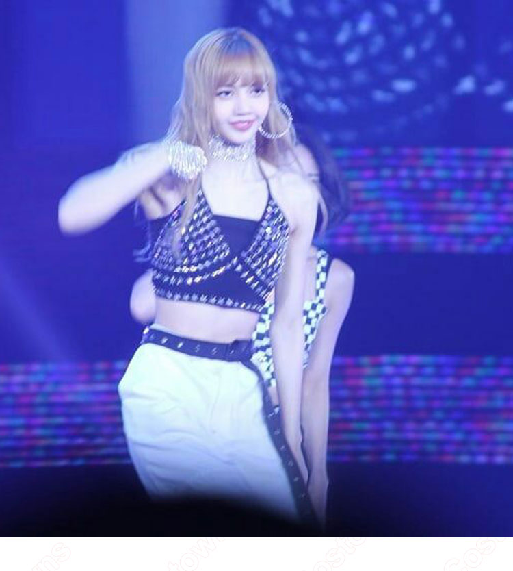 BLACKPINK リサ(LISA) 衣装 通販 「2018 Osaka Concert Solo Stage」 アイドル ダンス服 MVステージ服-2