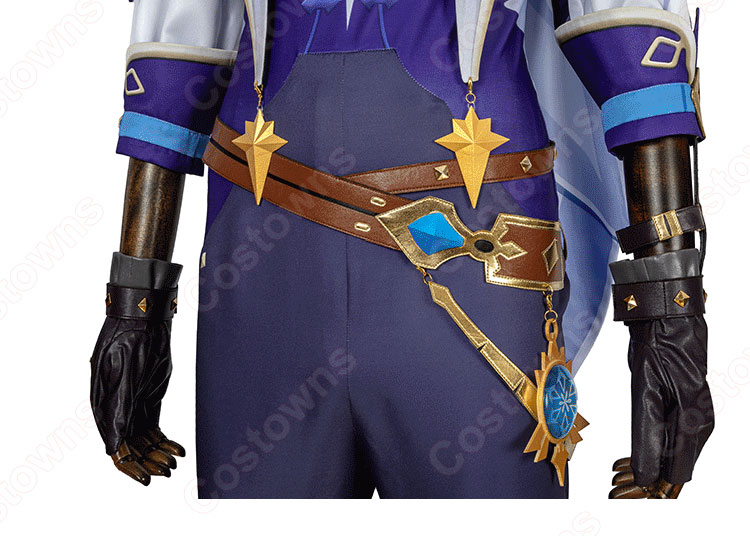 ガイア・アルベリヒ コスプレ衣装 『原神』(げんしん) 西風騎士団騎兵隊隊長 cosplay 仮装 変装-6