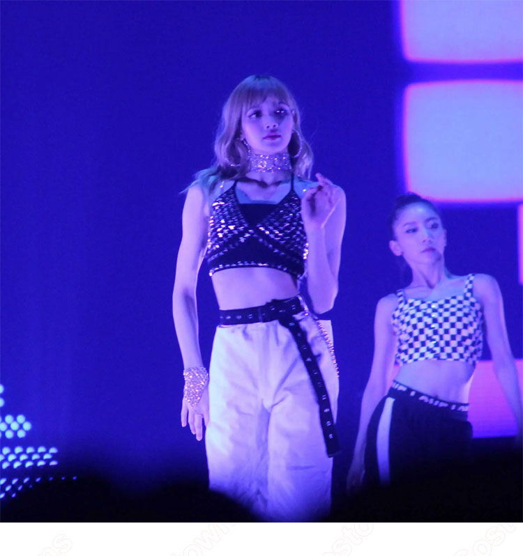 BLACKPINK リサ(LISA) 衣装 通販 「2018 Osaka Concert Solo Stage」 アイドル ダンス服 MVステージ服-3