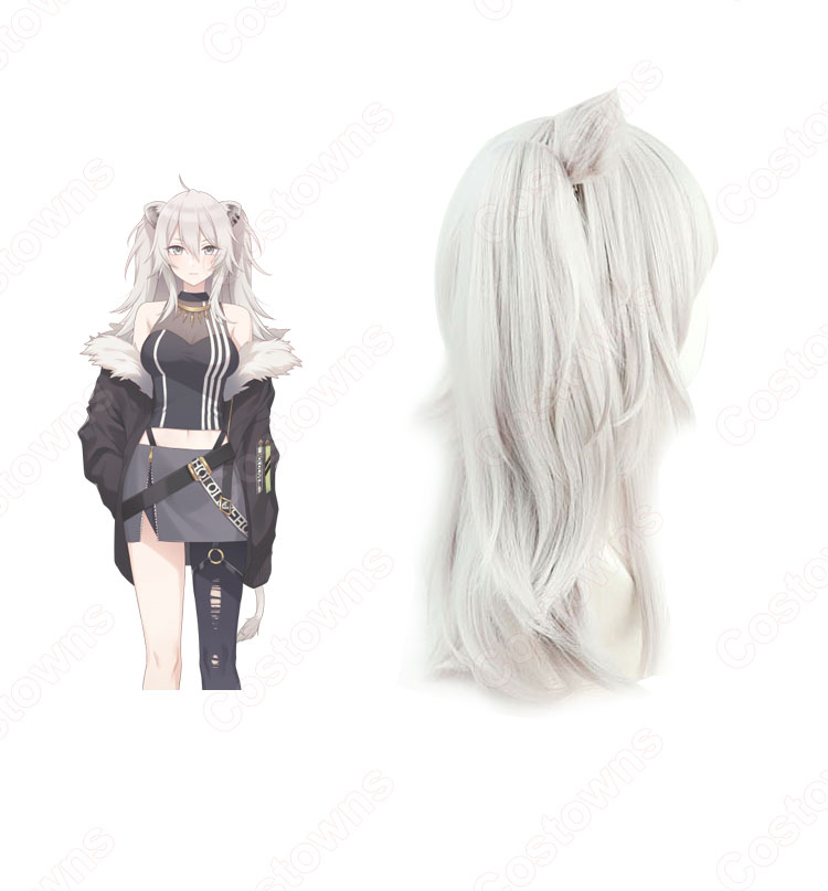 VTuber 獅白ぼたん（ししろぼたん） コスプレウィッグ hololive