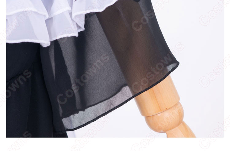 VTuber 潤羽るしあ(うるはるしあ)ゴスロリ衣装 コスプレ衣装 hololive(ホロライブ) 3期生 バーチャルYouTuber バーチャルアイドル るーちゃん cosplay 仮装 変装-10