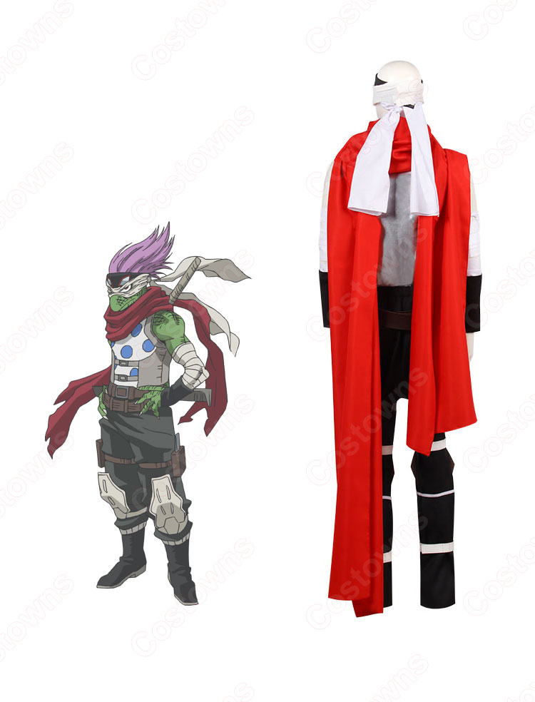 ヒロアカ スピナー 伊口秀一(いぐちしゅういち) 戦闘服 コスプレ衣装 『僕のヒーローアカデミア』(ぼくのヒーローアカデミア) cosplay 仮装 変装-3