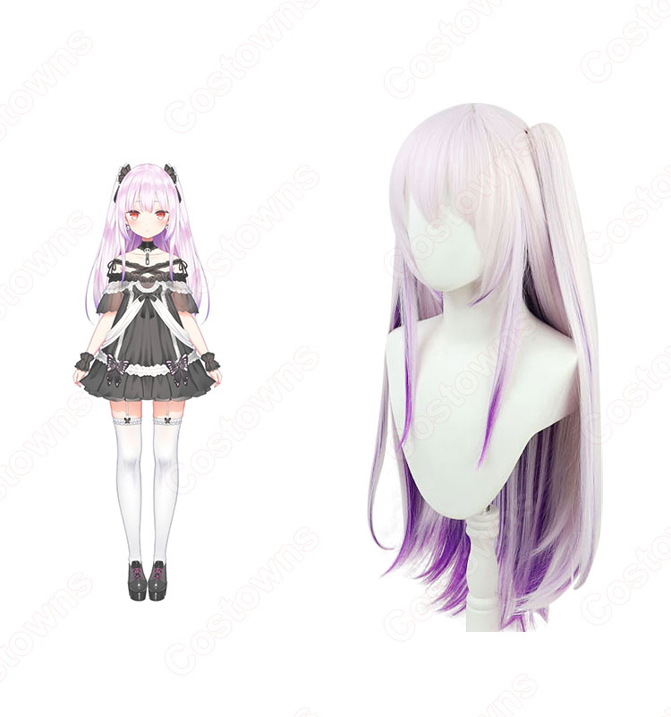 128 Vtuber 潤羽るしあ　コスプレ衣装　ホロライブ ウィッグ Amazon.co.jp: [YOURNAME] 潤羽るしあ コスプレ衣装 ウィッグ
