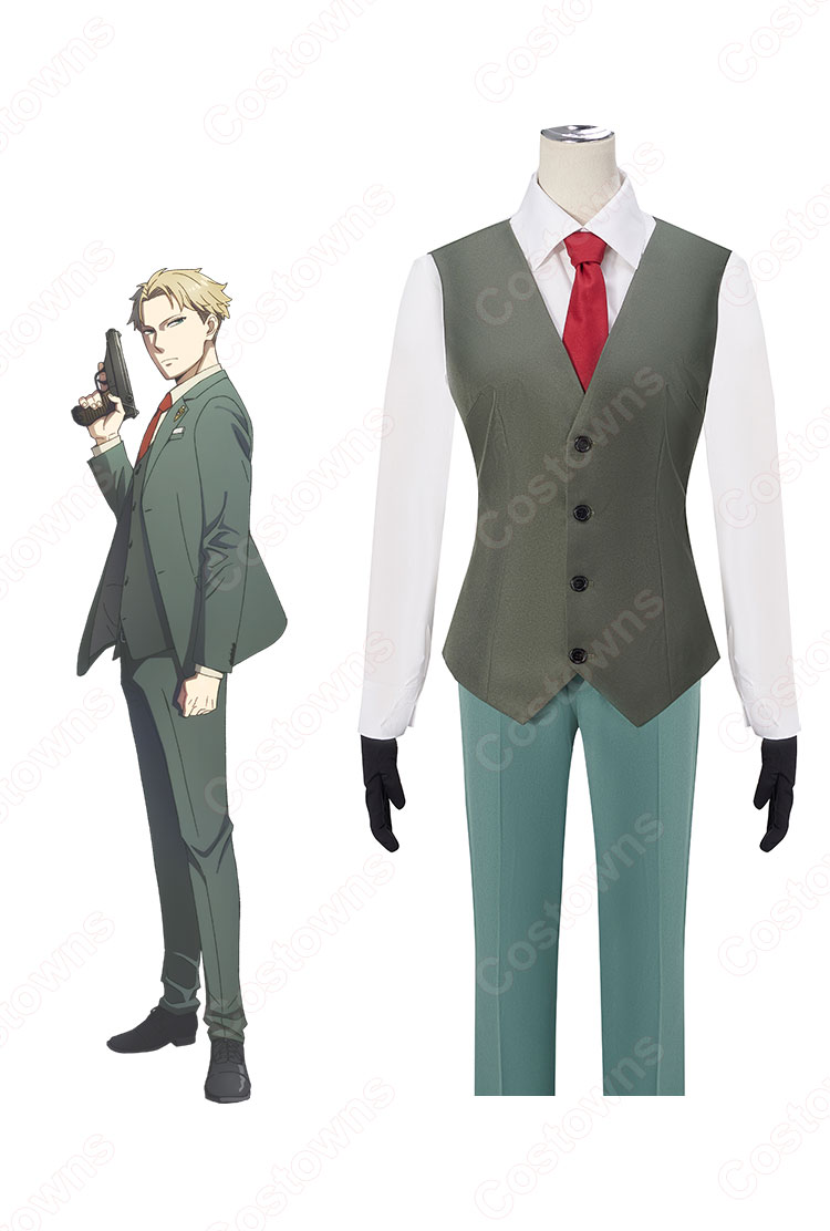 “黄昏(たそがれ)” ロイド・フォージャー 制服 コスプレ衣装 『SPY×FAMILY』(スパイファミリー) cosplay 仮装 変装-3