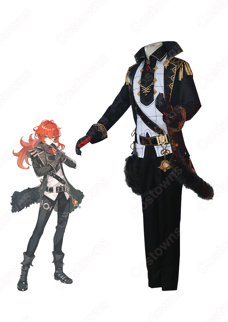 ディルック・ラグヴィンド コスプレ衣装 『原神』（げんしん