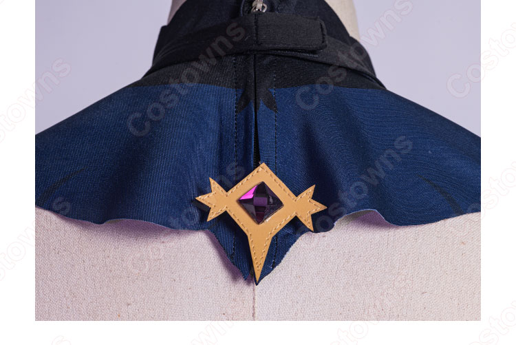 断罪の皇女 フィッシュル コスプレ衣装 『原神』(げんしん) フィッシュル・ヴォン・ルフシュロス・ナフィードット(エミ) cosplay 仮装 変装-5