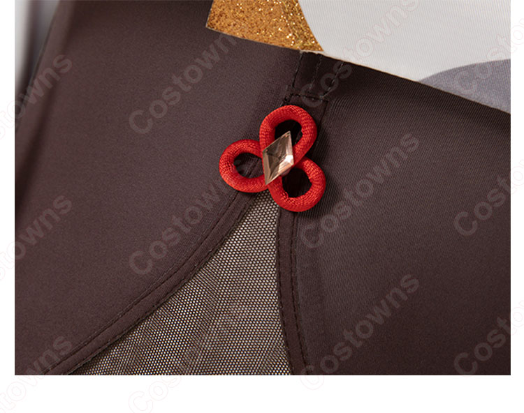 申鶴(シンカク) コスプレ衣装 『原神』(げんしん) 留雲借風真君の弟子 cosplay 仮装 変装-9