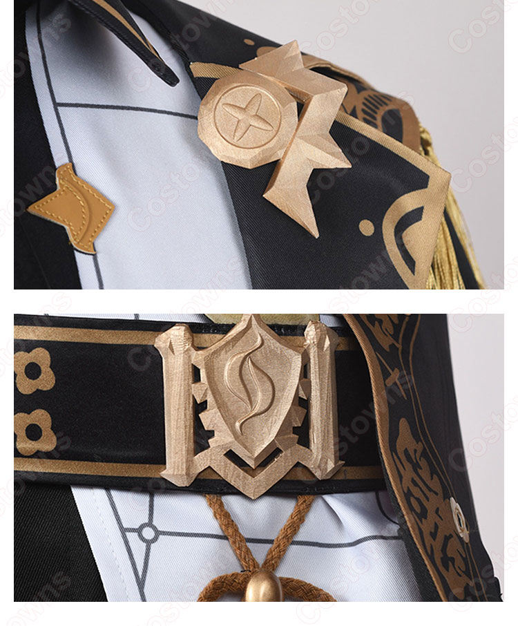 ディルック・ラグヴィンド コスプレ衣装 『原神』（げんしん） アカツキワイナリーの貴公子 cosplay 仮装 変装-5