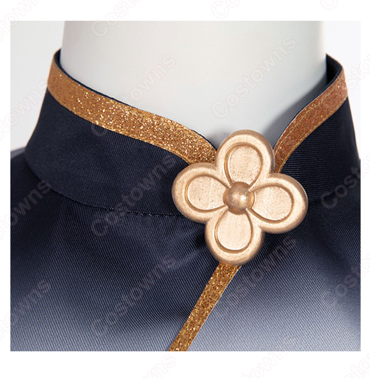 申鶴(シンカク) コスプレ衣装 『原神』(げんしん) 留雲借風真君の弟子 cosplay 仮装 変装-3